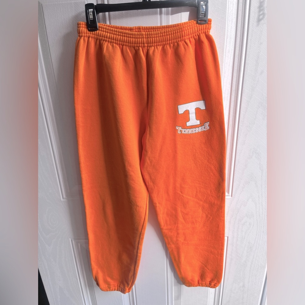 Iconic orange vintage 90s university of Tennessee sweatpant jogger pants •Small